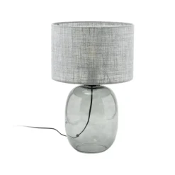 Lampka Nocna MELODY Grafitowy Abażur 48cm * TK Lighting Best