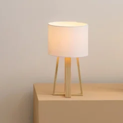 Lampka nocna Molu biała 34,5 cm * Atmosphera Hot
