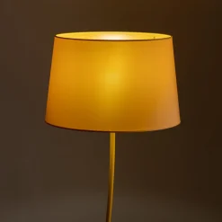 Lampka Nocna NICOLA Żółty Abażur 1xE27 37cm * TK Lighting Hot