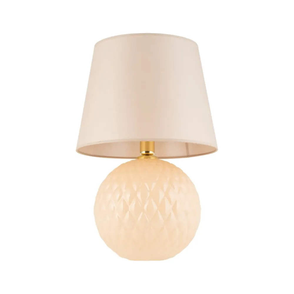 Lampka Nocna SANTANA Ecru Abażur 60cm * TK Lighting