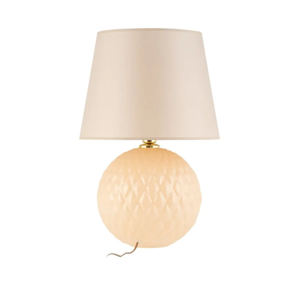 Lampka Nocna SANTANA Ecru Abażur 60cm * TK Lighting