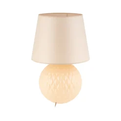 Lampka Nocna SANTANA Ecru Abażur 60cm * TK Lighting