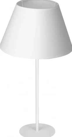 Lampka Stołowa ARDEN Biały Abażur Stożek 1xE27 56cm * Luminex Clearance