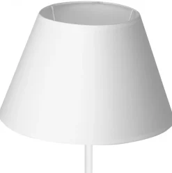 Lampka Stołowa ARDEN Biały Abażur Stożek 1xE27 56cm * Luminex Clearance