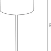 Lampka Stołowa ARDEN Biały Abażur 1xE27 56cm * Luminex Outlet