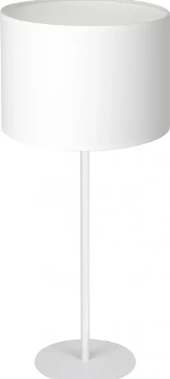 Lampka Stołowa ARDEN Biały Abażur 1xE27 56cm * Luminex Outlet