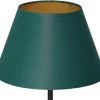 Lampka Stołowa ARDEN Zielony Złoty Abażur Stożek 1xE27 56cm * Luminex Best