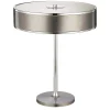 Lampka Stołowa JAZZ Srebrny Biały 2xE14 47 cm * Jupiter Clearance