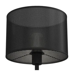 Lampka Stołowa LOFT SHADE Czarny Klosz z Tworzywa 1xE27 56cm * Luminex New