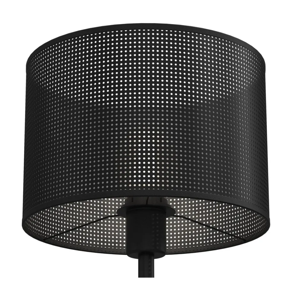 Lampka Stołowa LOFT SHADE Czarny Klosz z Tworzywa 1xE27 56cm * Luminex New