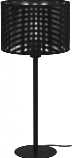 Lampka Stołowa LOFT SHADE Czarny Klosz z Tworzywa 1xE27 56cm * Luminex New