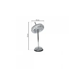Lampka Stołowa MERCURIO Srebrny 12W LED 52cm * Eko-light Clearance