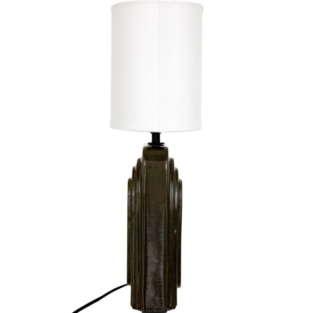 Lampka stołowa Monia 42 cm czarna * Atmosphera Clearance