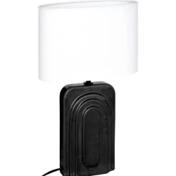 Lampka stołowa Monia 42 cm czarna * Atmosphera Clearance