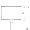 Lampka Stołowa RATTAN Czarny Beżowy Abażur 1xE27 56cm * Luminex Hot