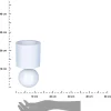 Lampka stołowa Timeo Biała 25 cm * Atmosphera Outlet
