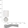Lampka stołowa Timeo szara Matowa 25 cm * Atmosphera Clearance