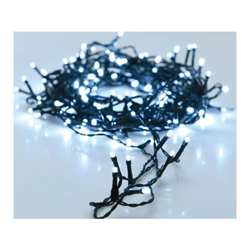 Lampki choinkowe 320 led biały zimny