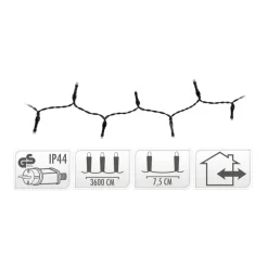 Lampki choinkowe 480 led białe