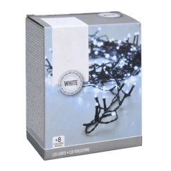 Lampki choinkowe 120 led biały zimny * H&S Decoration Hot