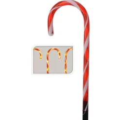 Lampki ogrodowe w kształcie lasek cukrowych LED 6 szt. h47 cm * H&S Decoration Best