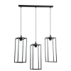 Lampy sufitowa geometryczna czarna 60 cm LOFT