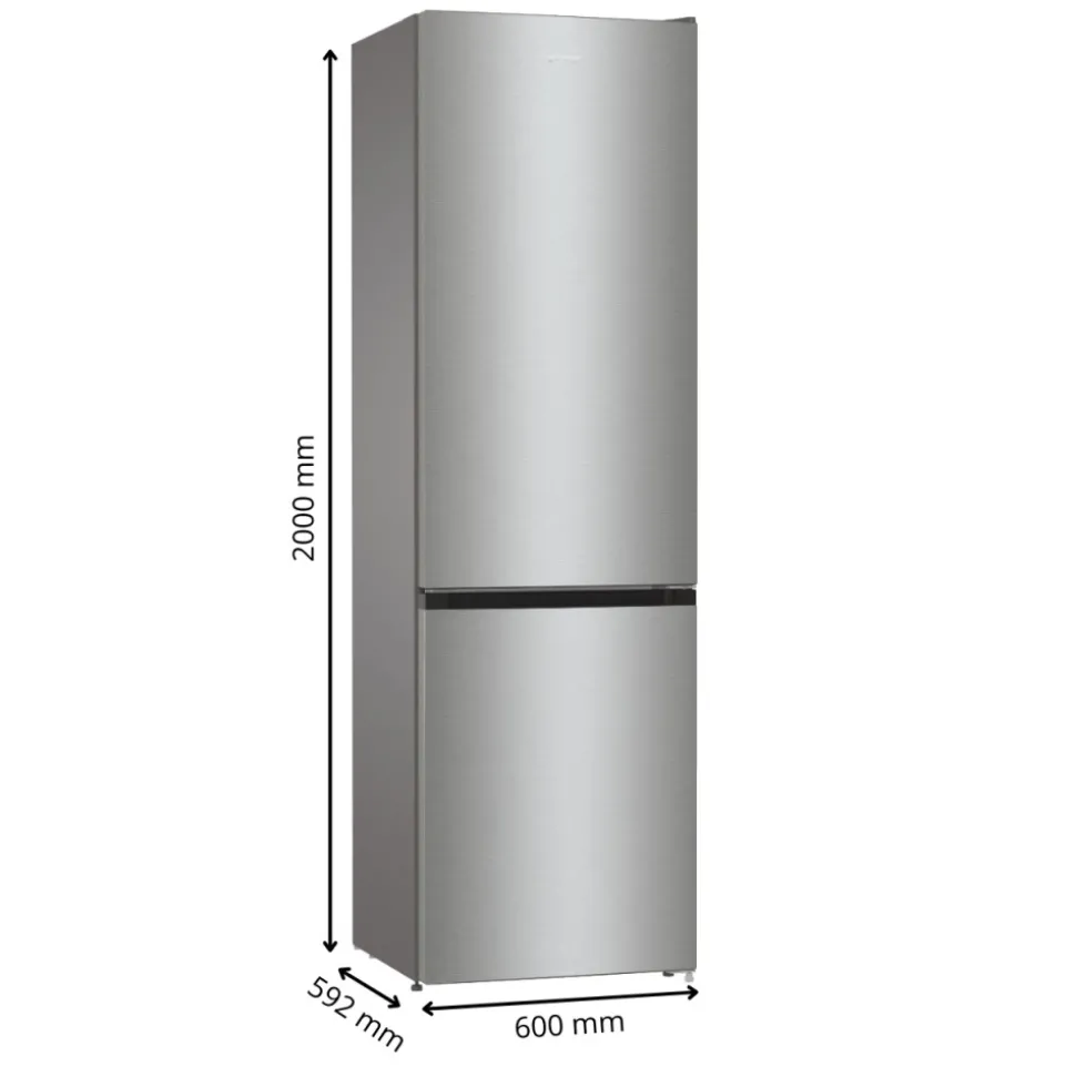 Lodówka GORENJE NRK6202EXL4 No Frost