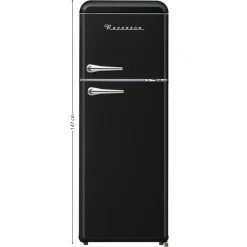 Lodówka RAVANSON LKK-210RB Retro