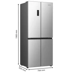 Lodówka NRM819E61X Side by Side * Gorenje Best