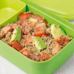 Lunchbox ze sztućcami CURVER Lunch&Go zielony 1,4 l
