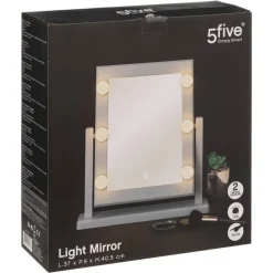 Lusterko z oświetleniem LED White