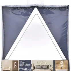 Lustra samoprzylepne Triangle 4 sztuki