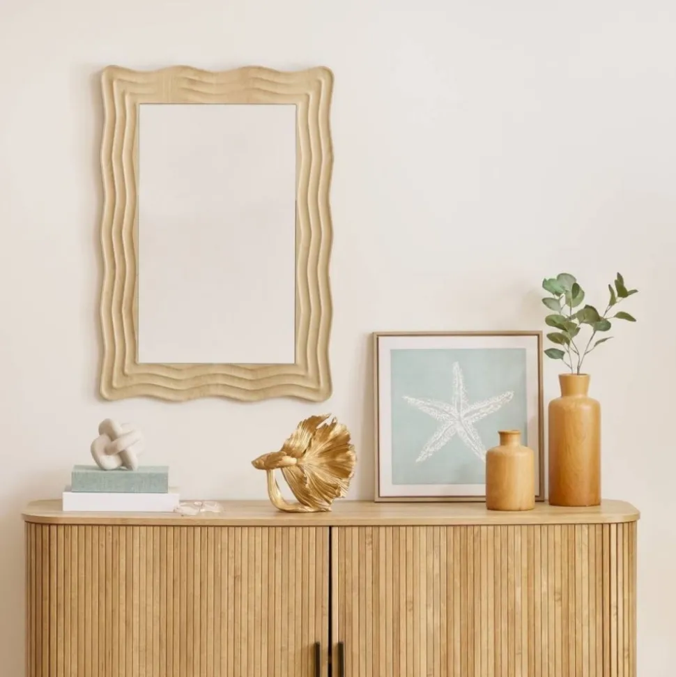 Lustro 79 x 55 cm Wave Charlie
