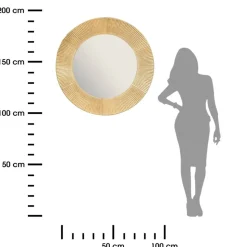 Lustro ścienne 90 cm Milda