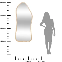 Lustro ścienne 150 x 75 cm Tamy