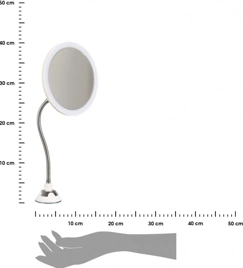 Lustro kosmetyczne LED FLEXI