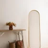 Lustro stojące Edi 160 cm złote