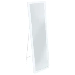 Lustro stojące podłogowe białe 35x125