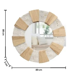 Lustro ścienne 89 cm Jade * Atmosphera Online