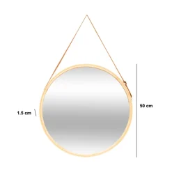Lustro ścienne okrągłe 50cm Marron * 5five Simply Smart Clearance