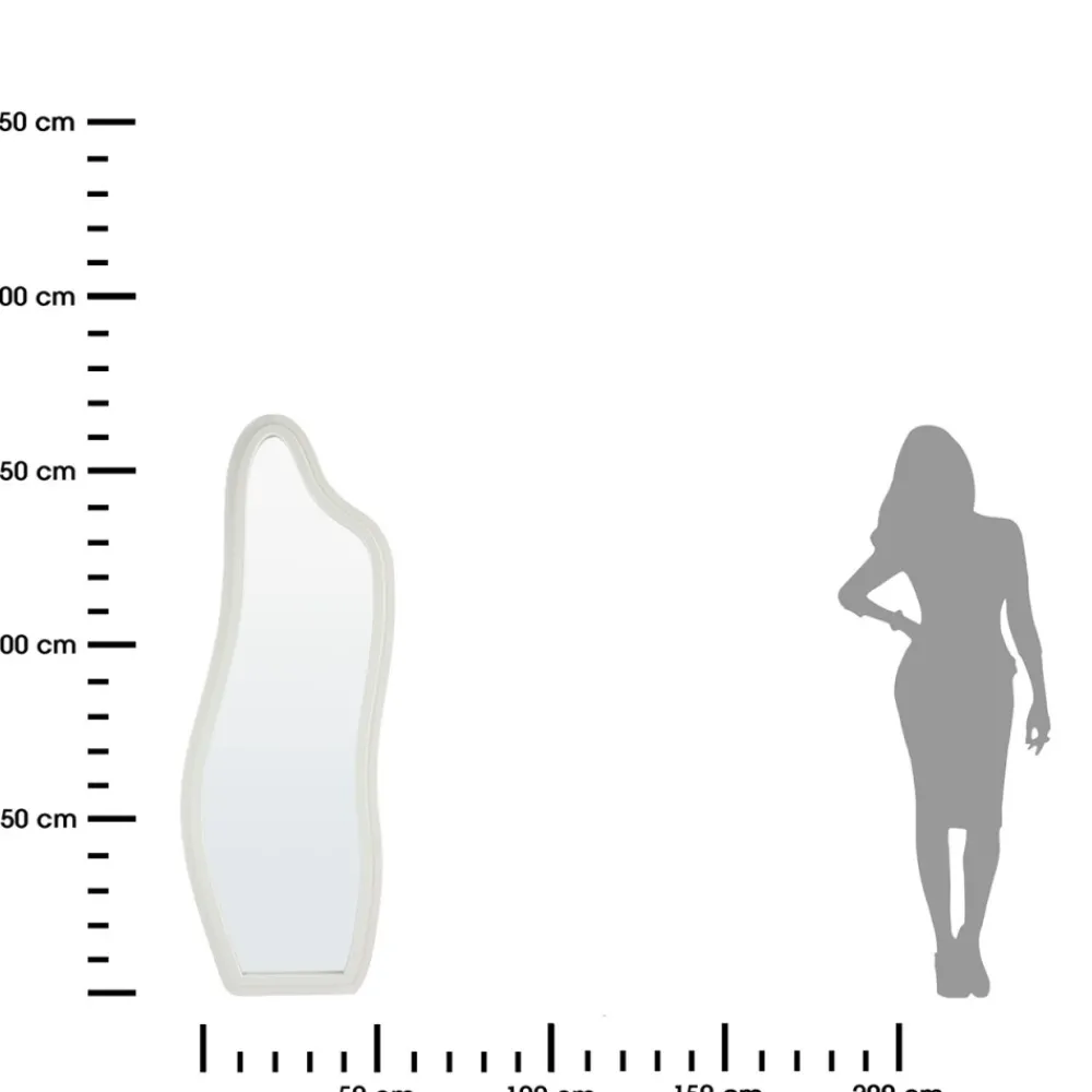 Lustro stojące Emily 160 x 58 cm białe * Atmosphera Outlet