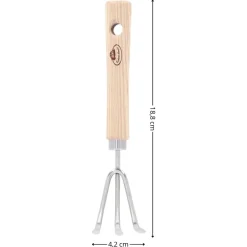 Małe grabki ogrodowe ze stali nierdzewnej * Esschert Design Hot