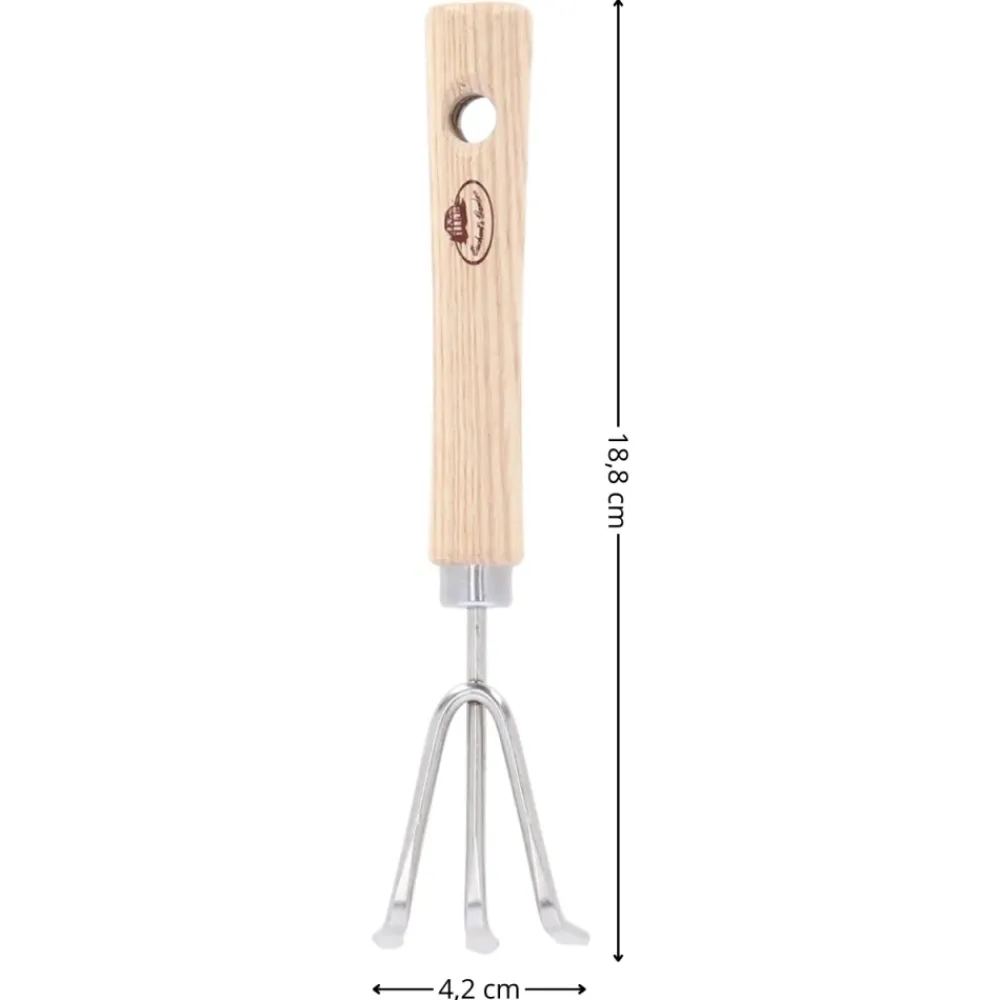 Małe grabki ogrodowe ze stali nierdzewnej * Esschert Design Hot