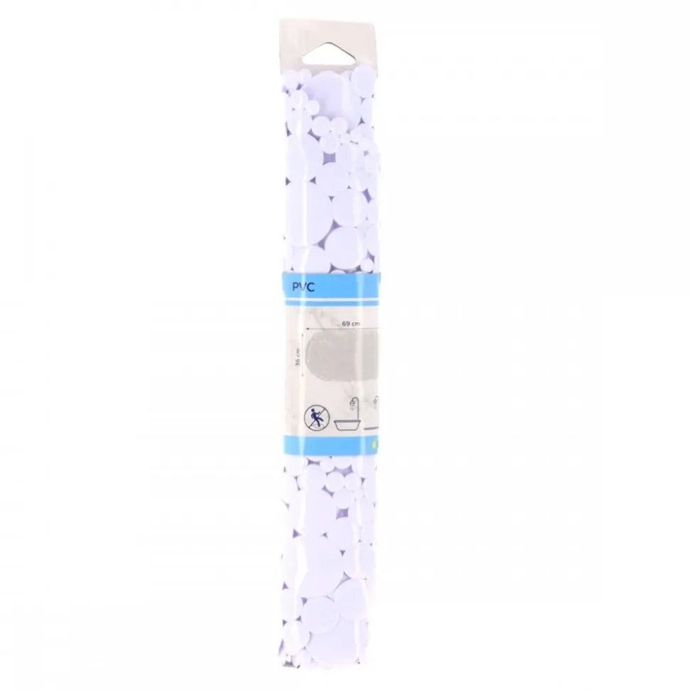 Mata antypoślizgowa Bubbles 69x36 White