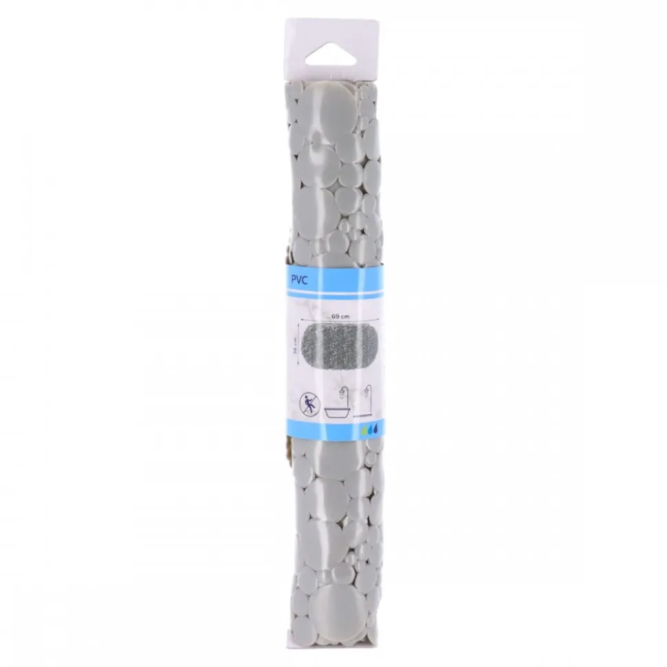 Mata antypoślizgowa Bubbles 69x36 Pearl Grey