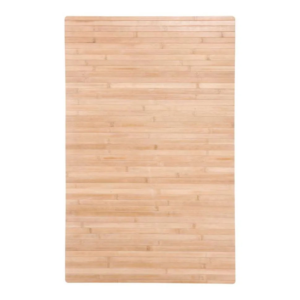 Mata łazienkowa bambus jasny beż 80 cm