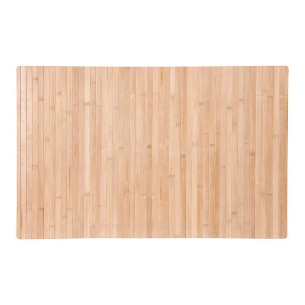 Mata łazienkowa bambus jasny beż 80 cm