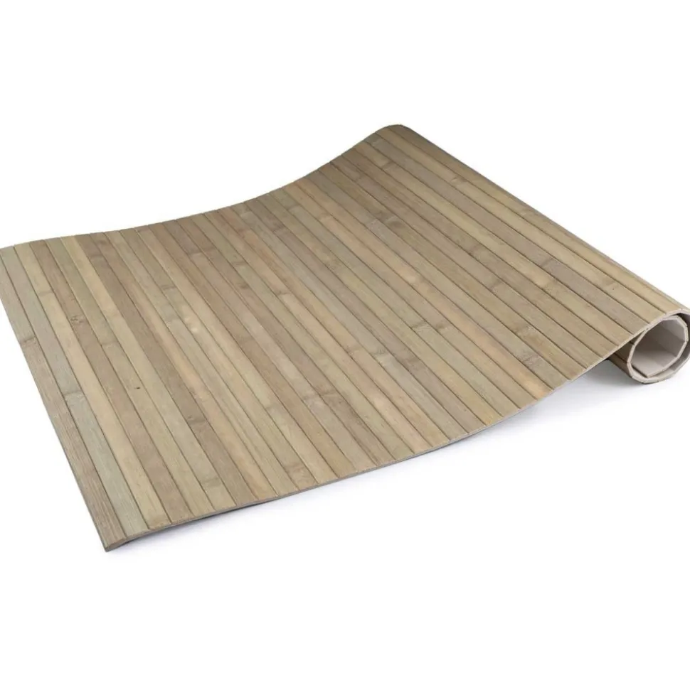 Mata łazienkowa bambus oliwkowa 80 cm