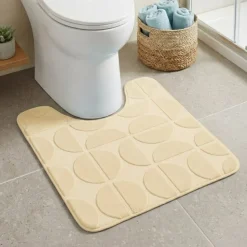 Mata pod WC Roy 45x50 cm beż