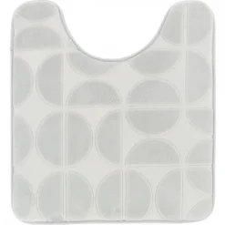 Mata pod WC Roy 45x50 cm szara